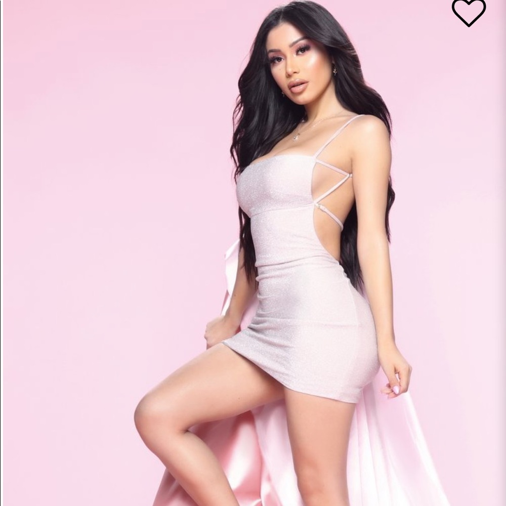 Pink Shimmer Dress